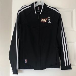 Adidas nba Miami heat front zip women’s jacket S